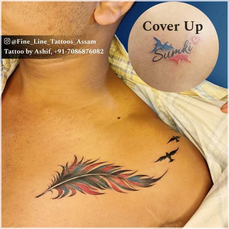 feather-coverup-small-chest-tattoo-men