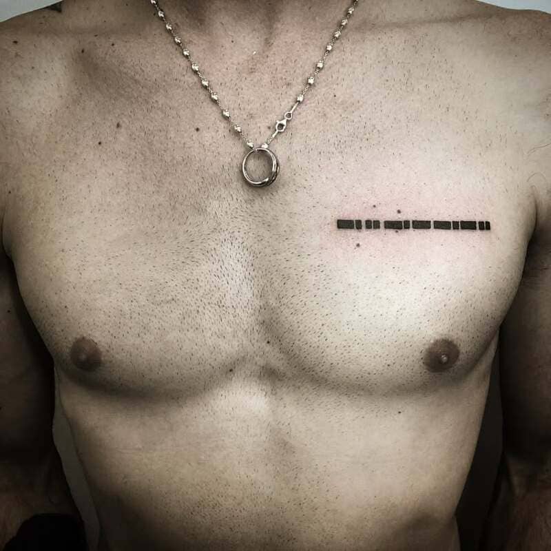 morse-code-small-simple-chest-tattoo-men